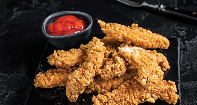American chicken strips