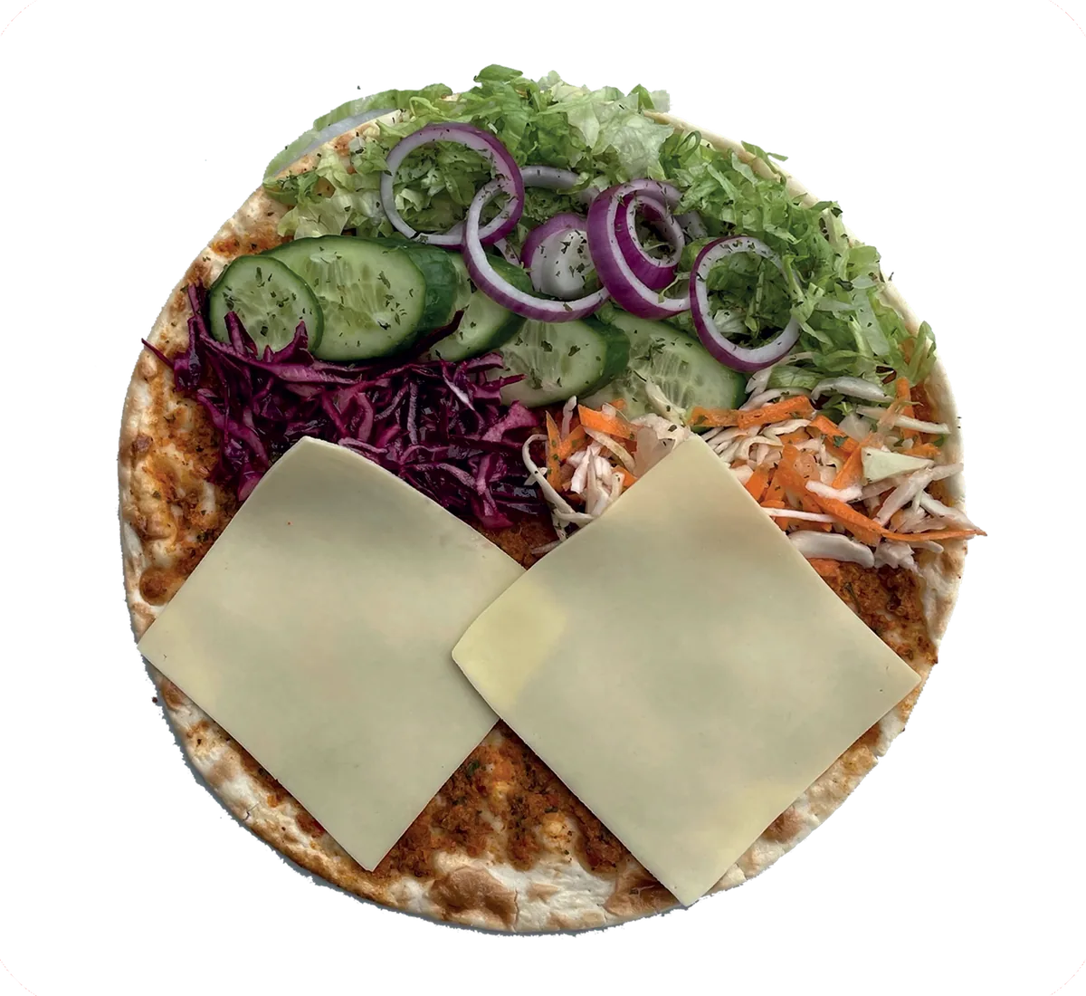 Turkse pizza met kaas