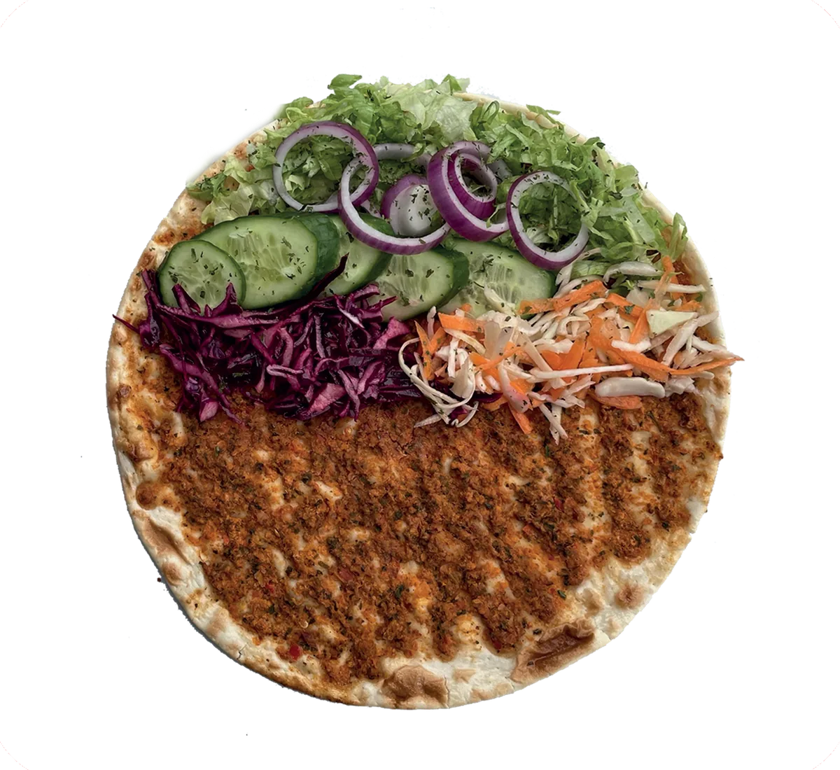 Turkse pizza naturel